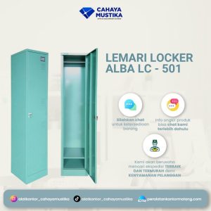 Locker Besi Alba LC - 501 (1 Pintu)