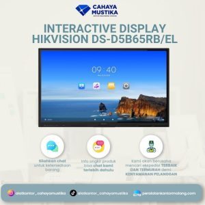 Interactive Flat Panel Display Hikvision DS-D5B65RB/EL