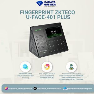 Fingerprint Mesin Absensi ZKteco U-Face-401 Plus