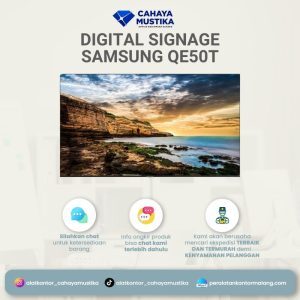 Digital Signage Samsung Smart Signage QE50T