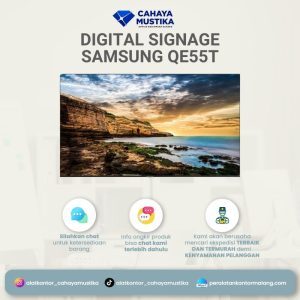 Digital Signage Samsung Smart Signage QE55T