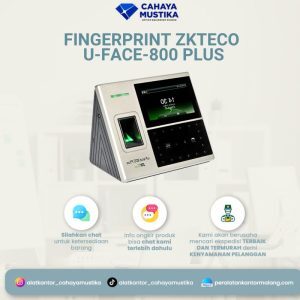 Fingerprint Mesin Absensi Zkteco U-Face-800 Plus
