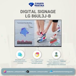 Digital Signage LG UHD Standard Signage 86UL3J-B