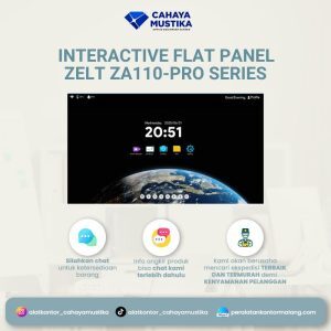Interactive Flat Panel Display Zelt ZA110-Pro Series