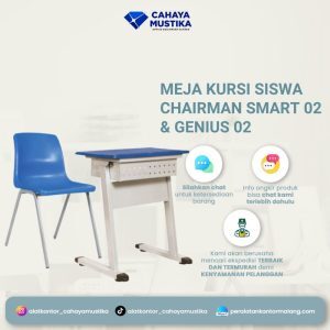 Meja dan Kursi Sekolah Chairman Smart 02 - Genius 02