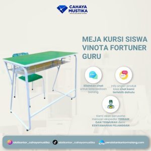 Meja dan Kursi Sekolah Vinota Fortuner Guru