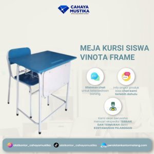 Meja dan Kursi Sekolah Vinota Frame