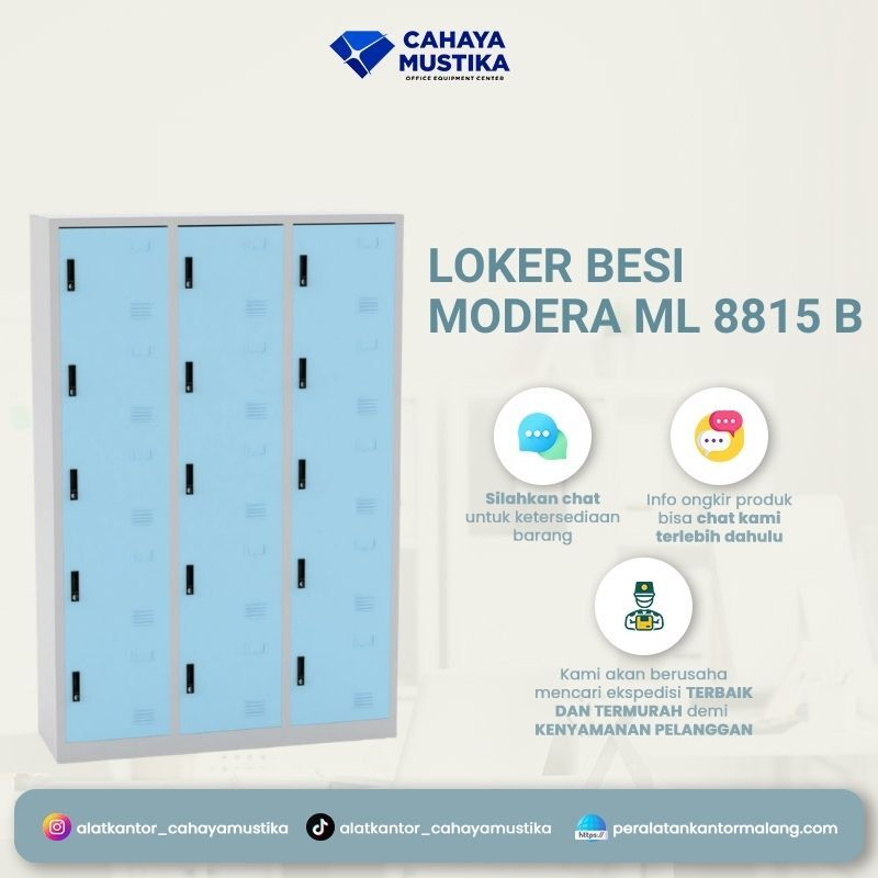 Loker Besi Modera ML 8815 B