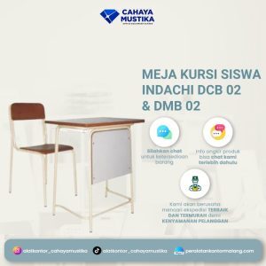 Meja dan Kursi Sekolah Indachi DCB 02-DMB 02